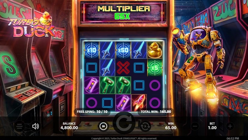 Turbo Duck slot screen 5