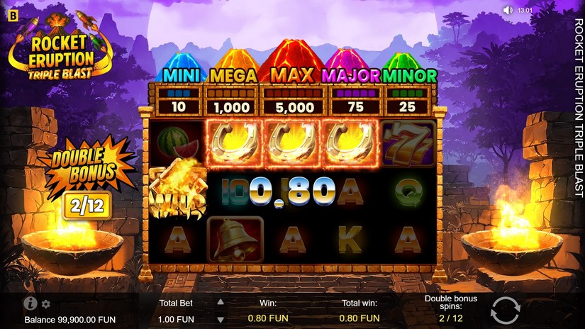 Rocket Eruption: Triple Blast slot screen 3