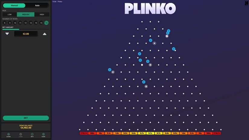 Plinko slot screen 2