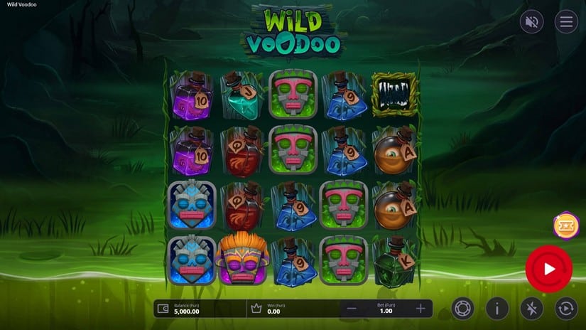 Wild Voodoo slot screen 1