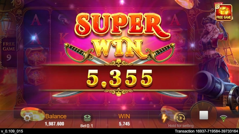 Pirate Queen slot screen 6