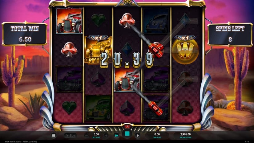 Hot Rod Racers slot screen 6