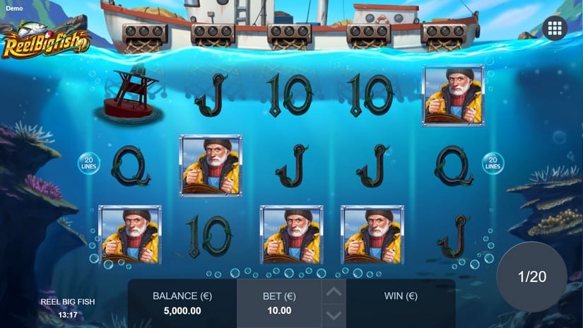 Reel Big Fish slot screen 4