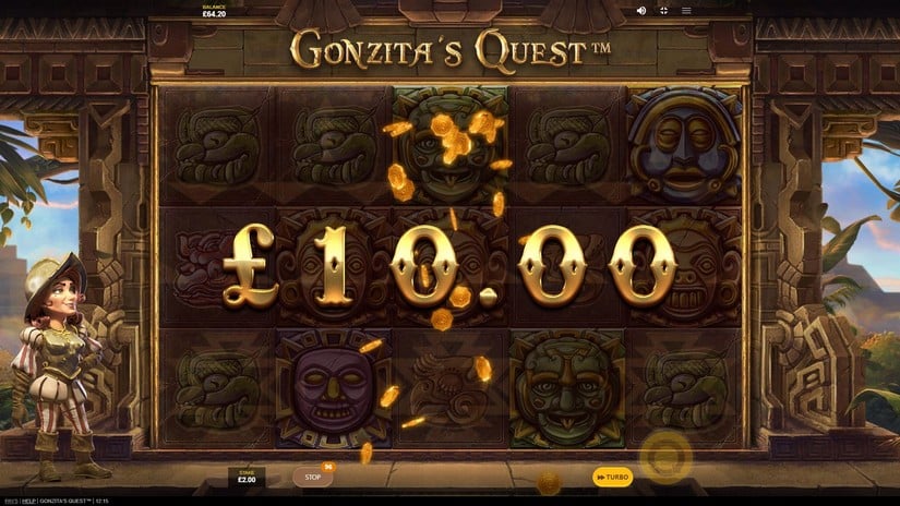 Gonzita’s Quest slot screen 3