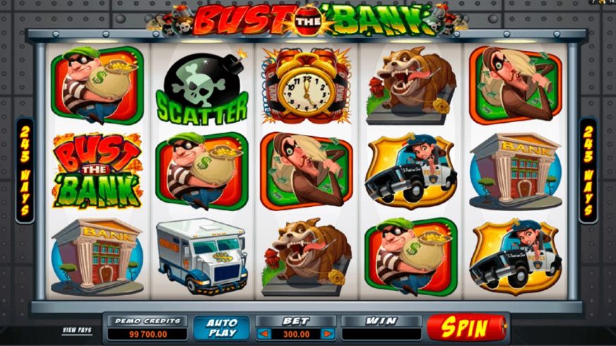 Bust The Bank slot screen 6