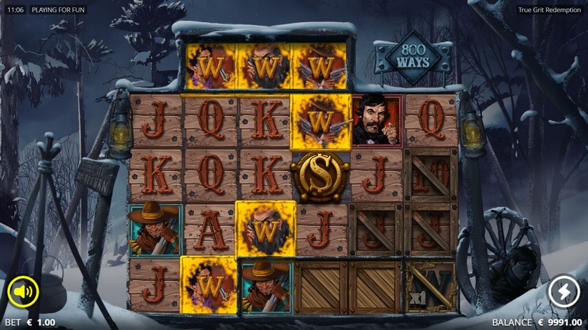 True Grit Redemption slot screen 2