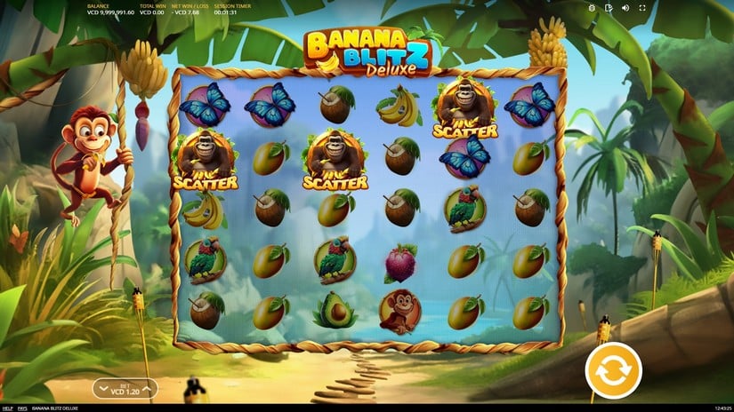 Banana Blitz Deluxe slot screen 3