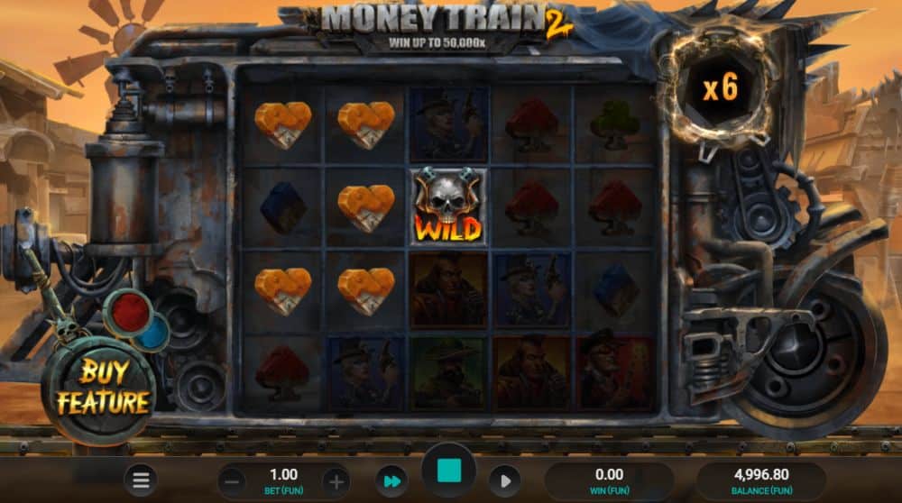 Money Train 2 slot features