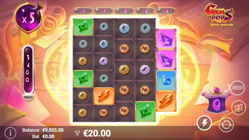GemPops slot screen 5