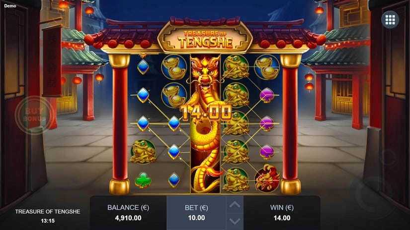 Treasure of Tengshe slot screen 2
