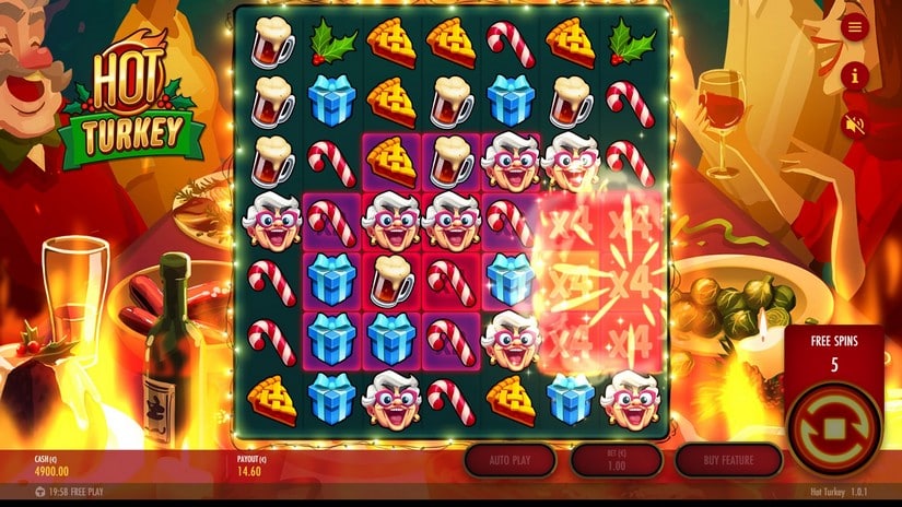 Hot Turkey slot screen 4