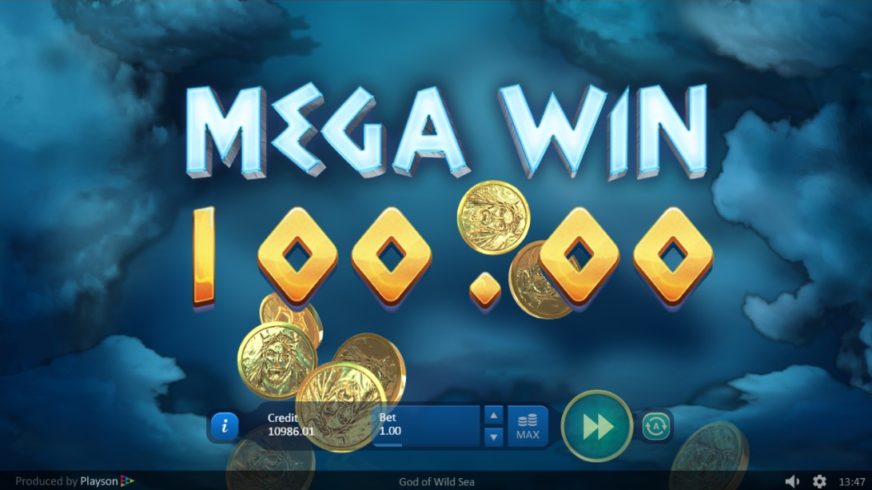 God of Wild Sea slot screen 4