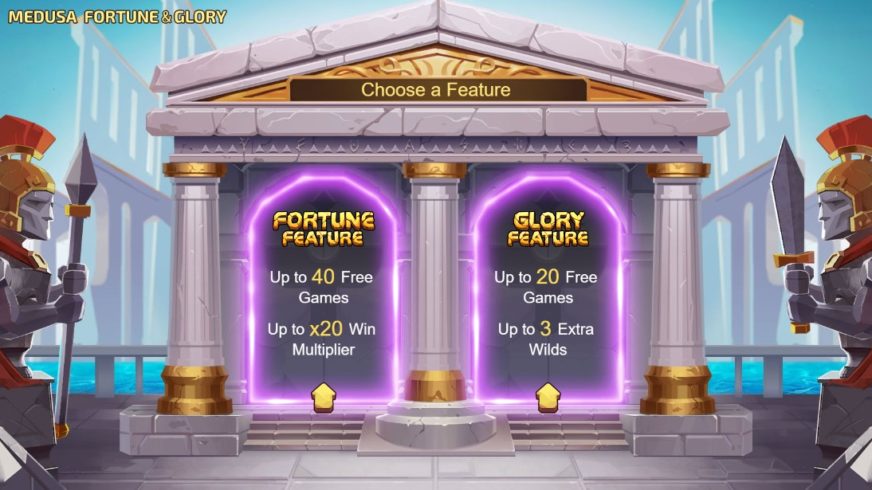 Medusa – Fortune and Glory slot screen 4