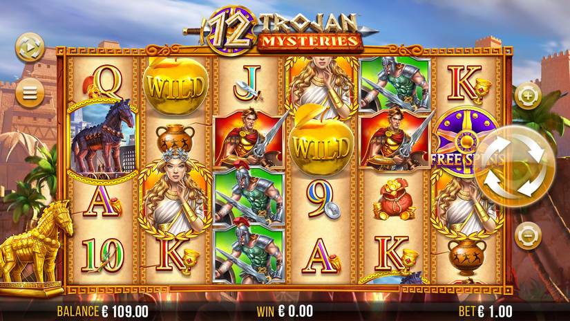 12 Trojan Mysteriesa slot screen 6