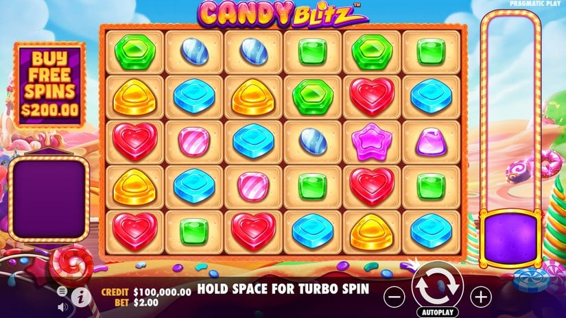 Candy Blitz slot screen 1