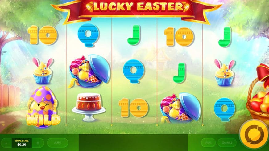 Lucky Easter slot screen 1