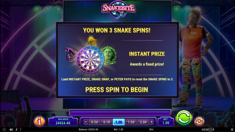 Snakebite slot screen 5