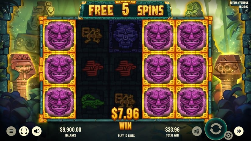 Totem Mystique slot screen 7