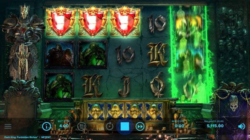 Dark King: Forbidden Riches slot screen 3
