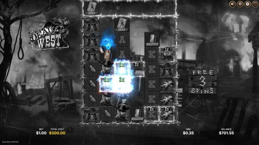 Dead West — RTP, Free Demo, Bonus Features & slot screen 4