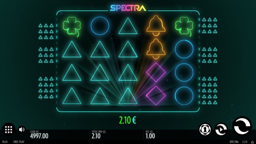 Spectra slot screen 3