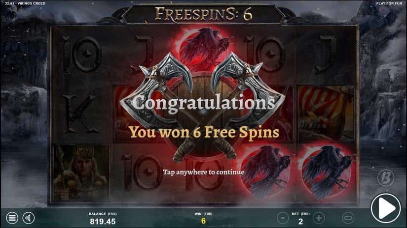 Vikings Creed slot screen 5