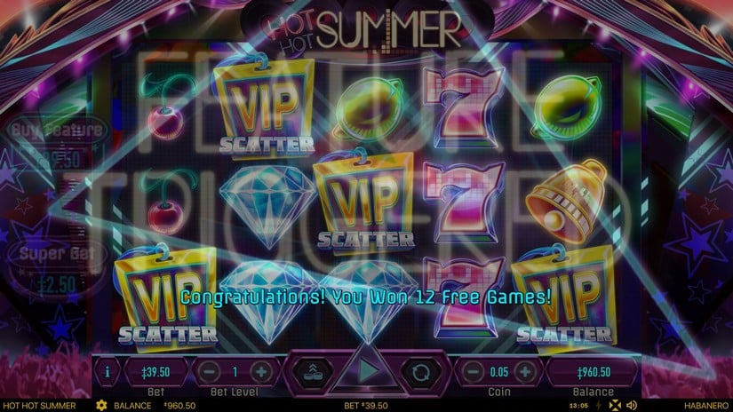 Hot Hot Summer slot screen 2