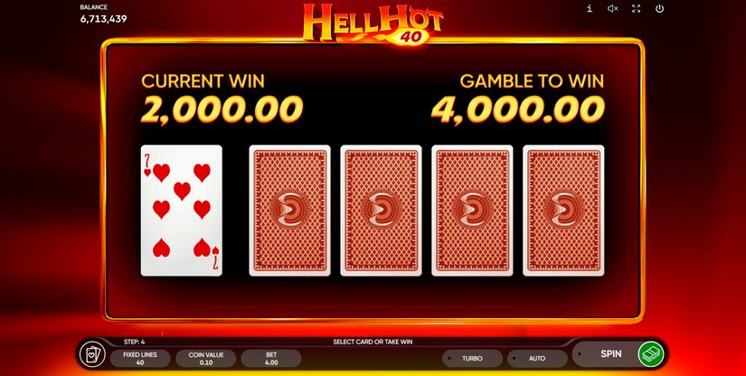 Hell Hot 40 slot screen 6
