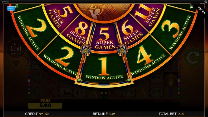 Eye of Horus Power 4 Slots slot screen 4