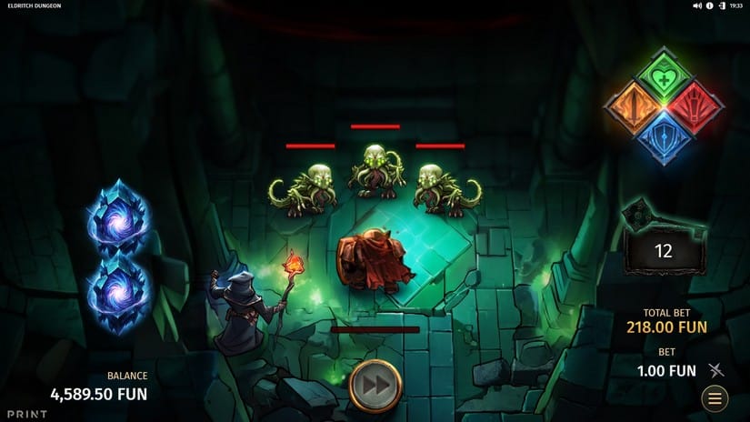 Eldritch Dungeon slot screen 7