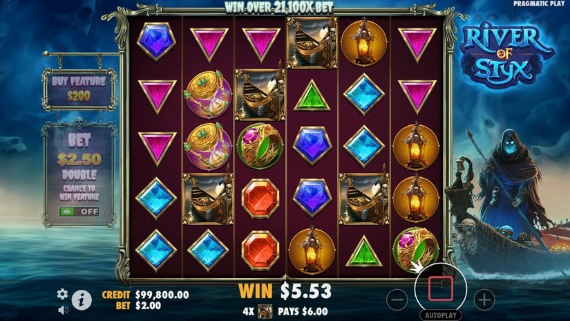 River of Styx slot screen 2
