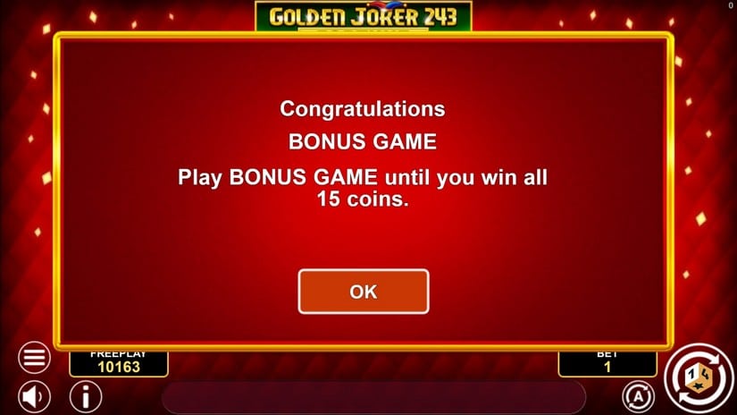 Golden Joker 243 Fortune slot screen 6