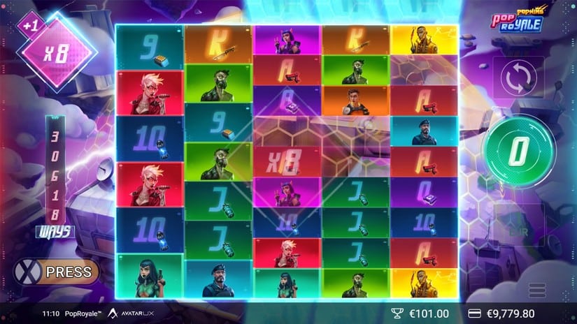 POP Royale slot screen 6