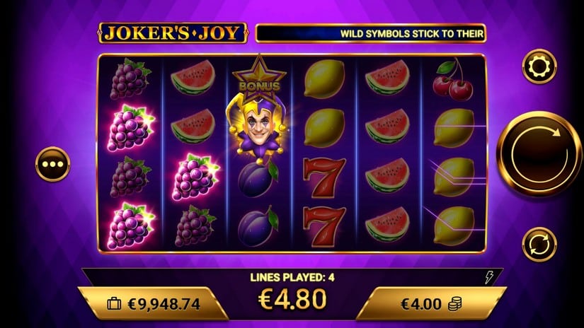 Joker’s Joy slot screen 2