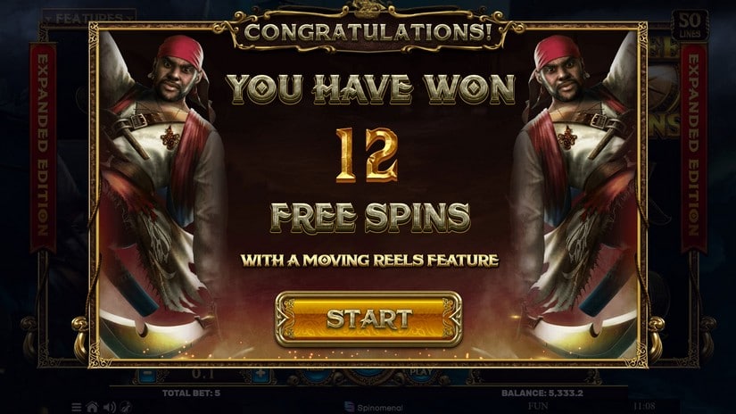 Age Of Pirates Expanded Edition slot screen 4