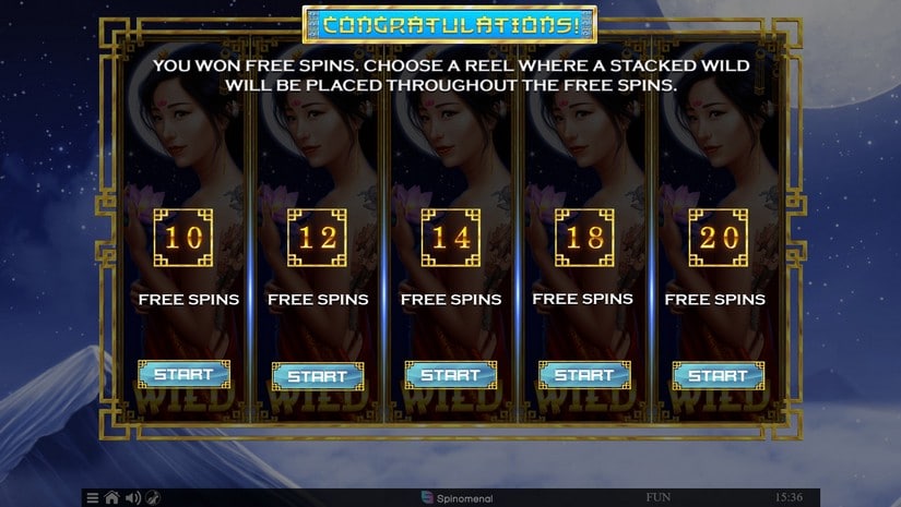 Goddess Of Lotus 10 Lines slot screen 4