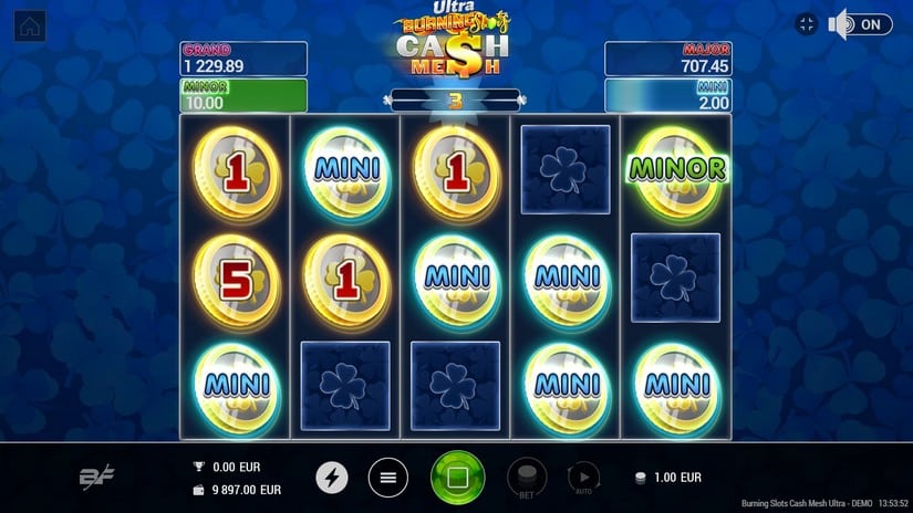 Burning Slots Cash Mesh Ultra slot screen 6