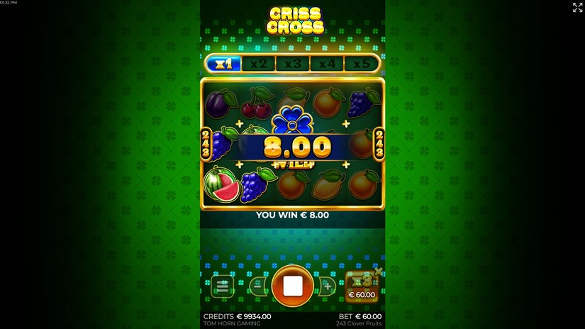 243 Clover Fruits slot screen 2