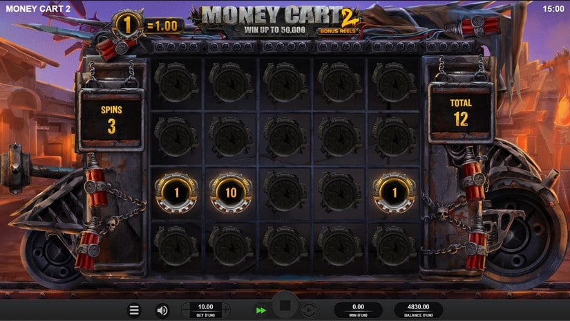 Money Cart 2 slot screen 2