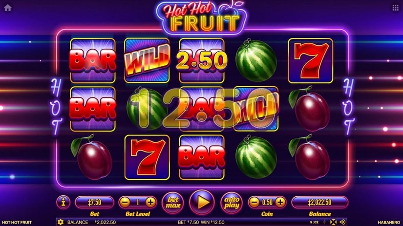 Hot Hot Fruit slot screen 3