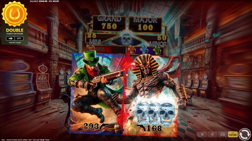Vegas is Dead: Battle Arena slot screen 6