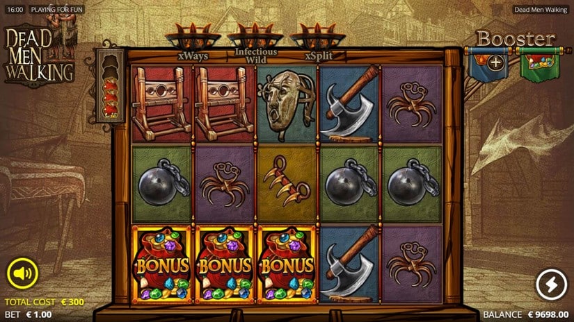 Dead Men Walking slot screen 2