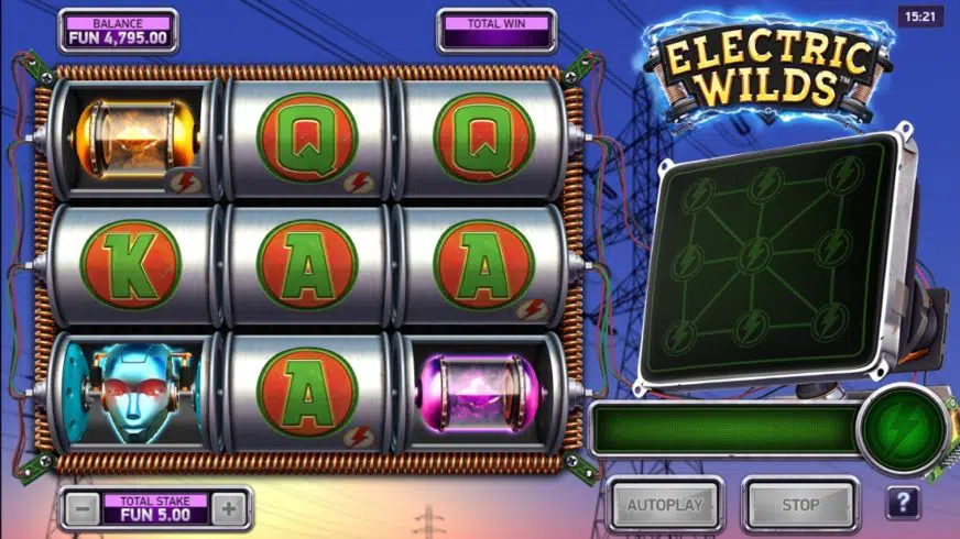 Electric Wilds slot screen 1