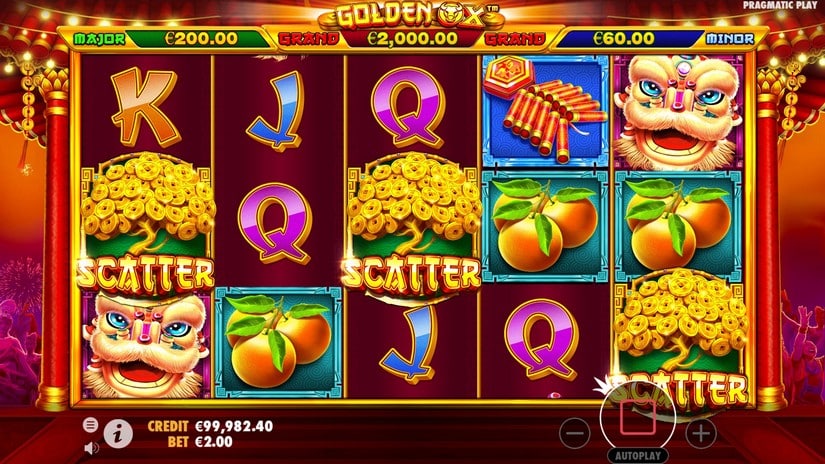 Golden Ox (Pragmatic Play) slot screen 3