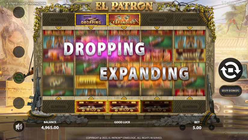 El Patron slot screen 2