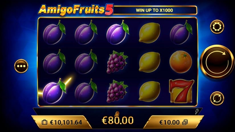 Amigo Fruits 5 slot screen 3