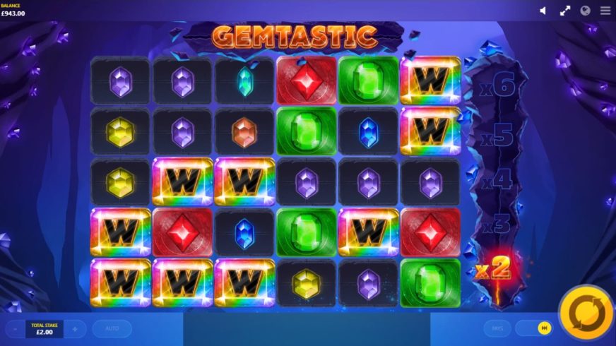 Gemtastic slot screen 4