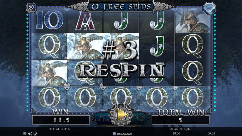 Demi Gods III slot screen 6