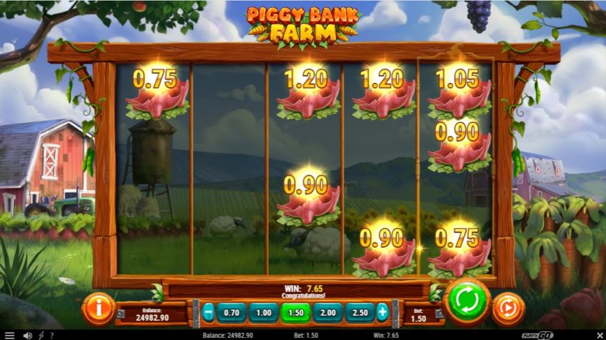 Piggy Bank Farm slot screen 3