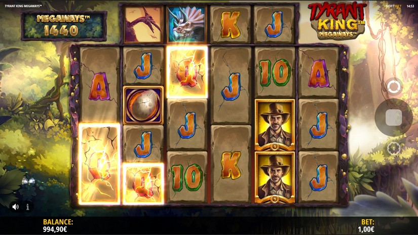 Tyrant King Megaways slot screen 5